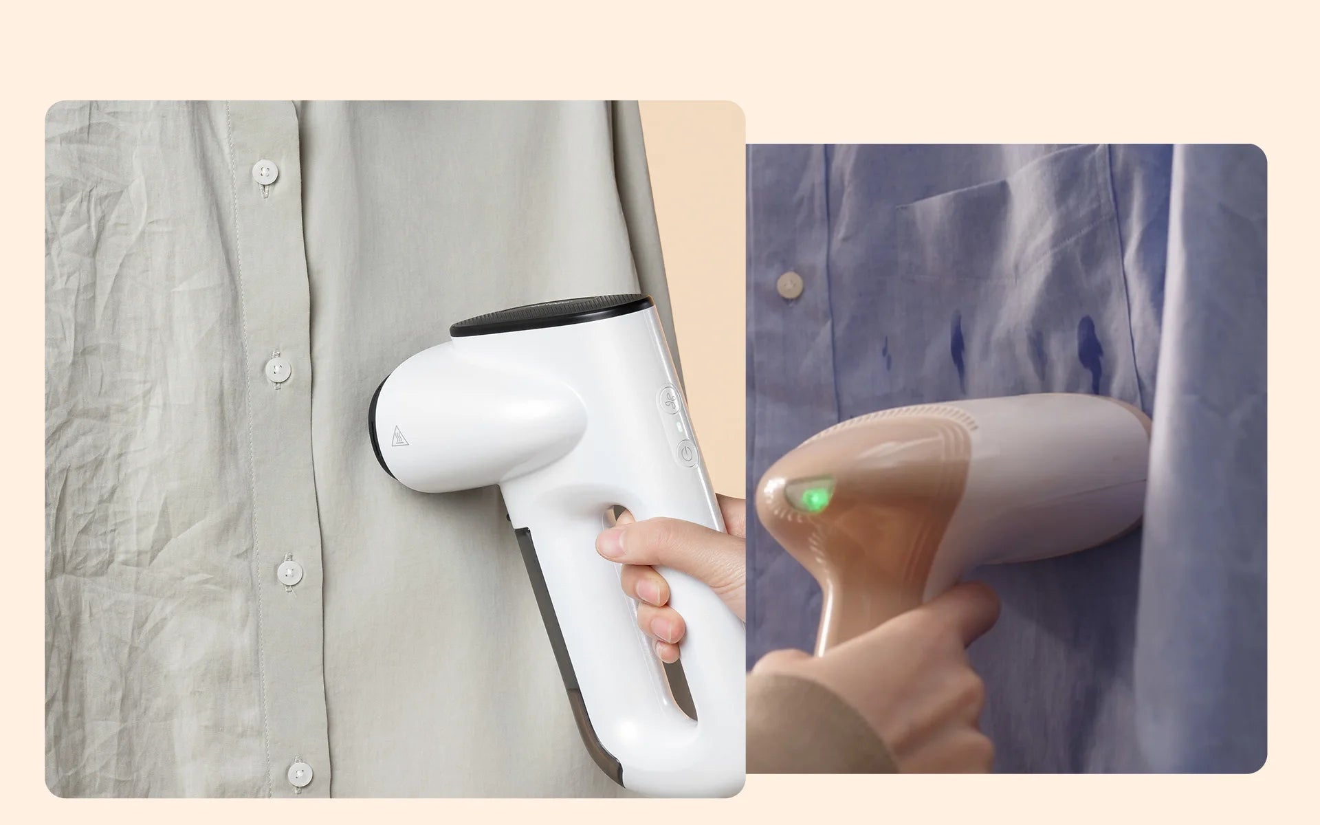 Self-Suction Vacuum Steamer