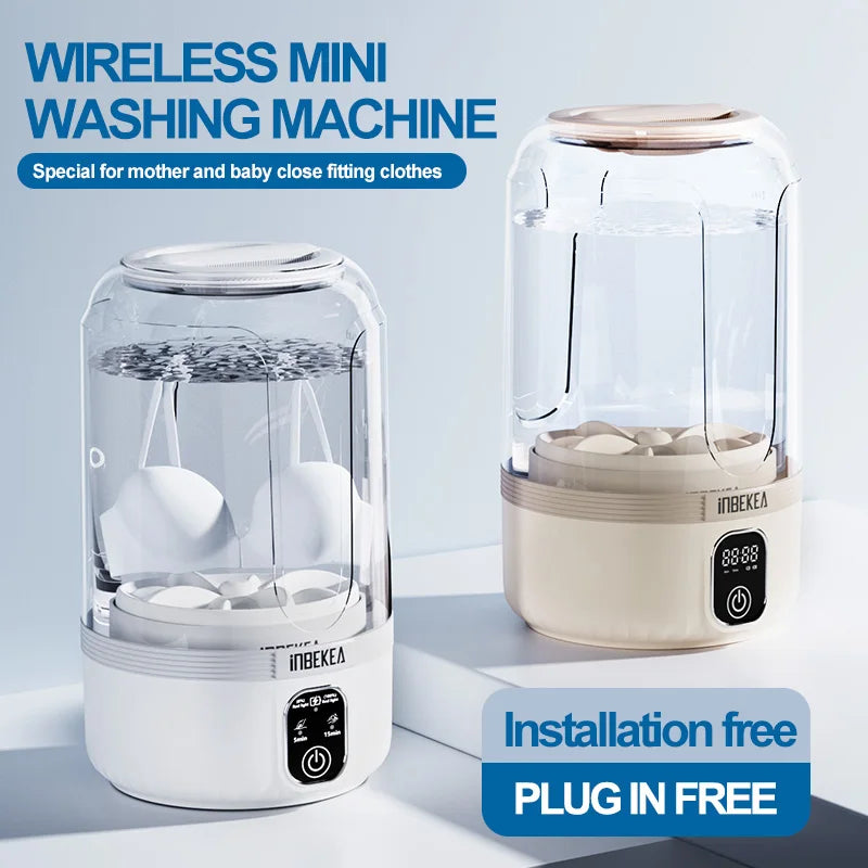 1.5L Wireless washing machine portable