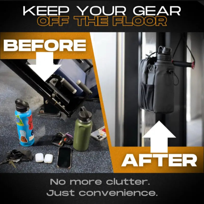 Magnetic Water Bottle Pouch Bag