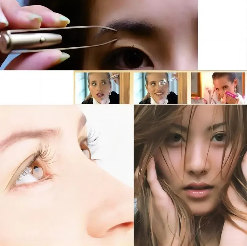 Led StainlessSteel Eyebrow Hair Remove