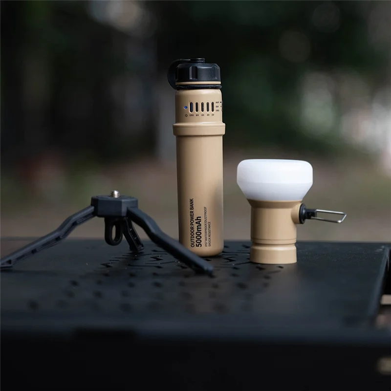 Outdoor Power Bank with Camping Light