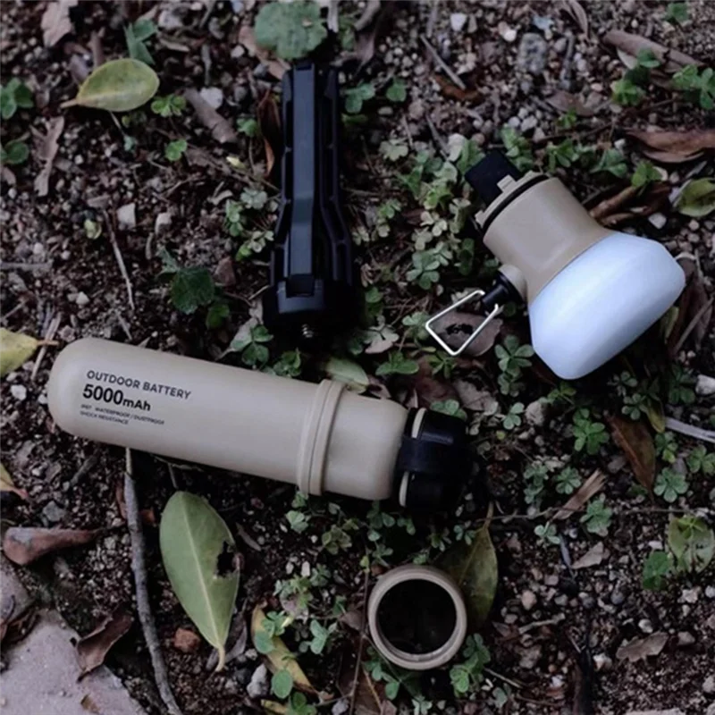 Outdoor Power Bank with Camping Light
