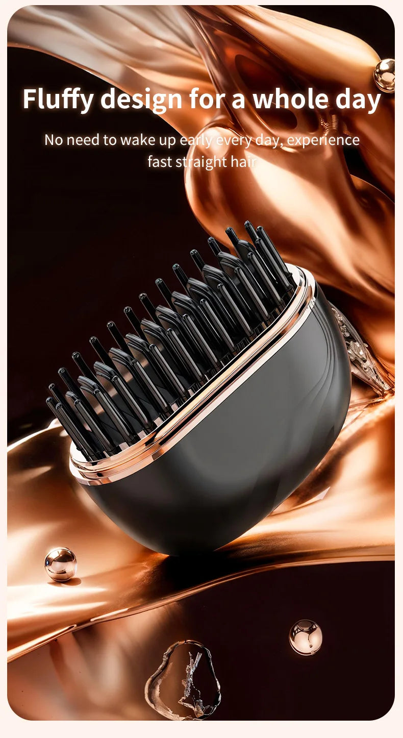 Hair Straightening Comb Portable