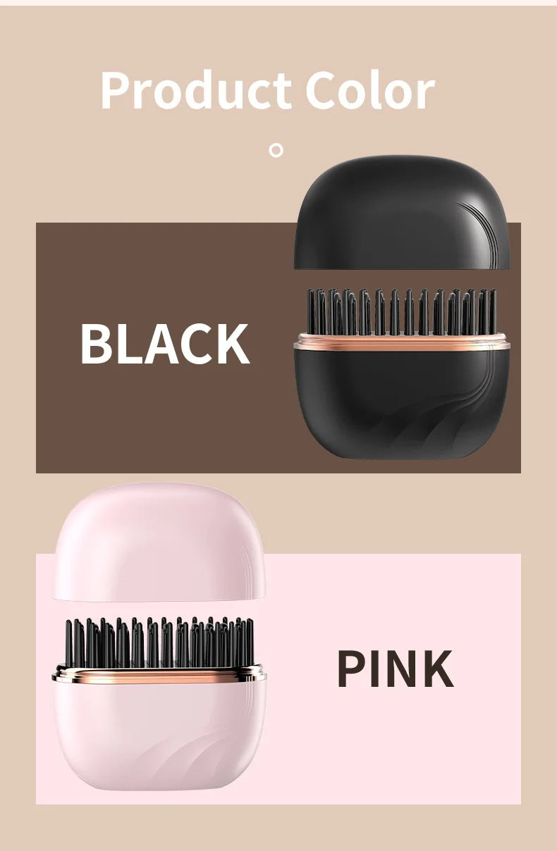 Hair Straightening Comb Portable