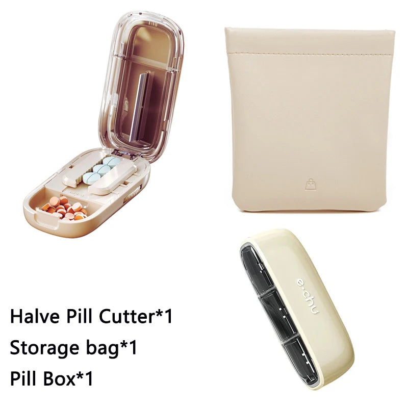 Pill cutNstore