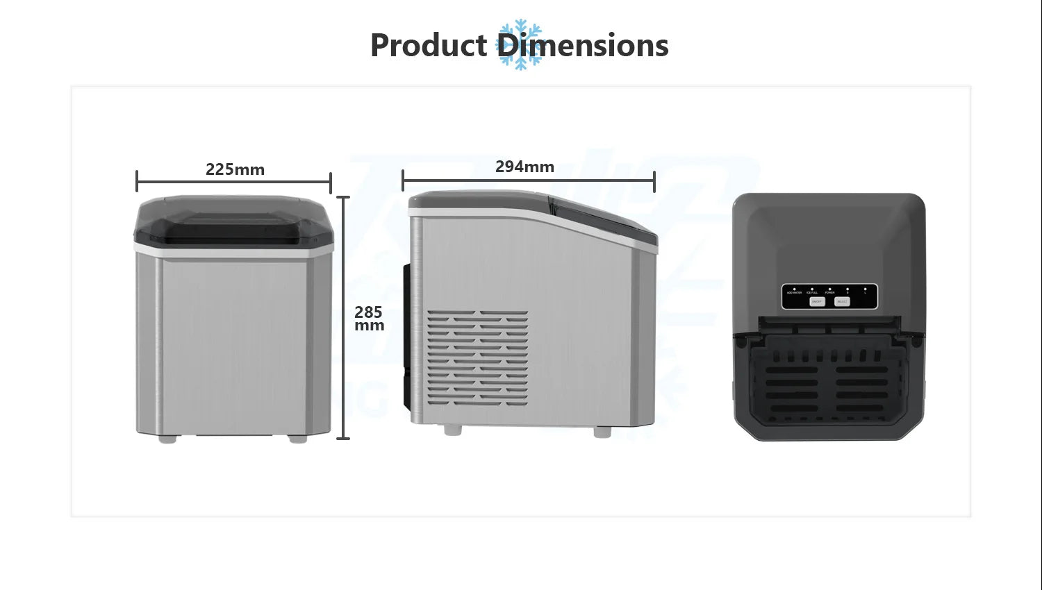 1.3L portable Small ice maker