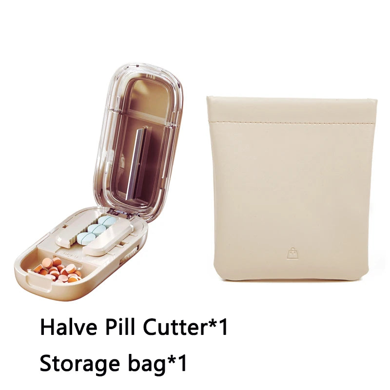 Pill cutNstore