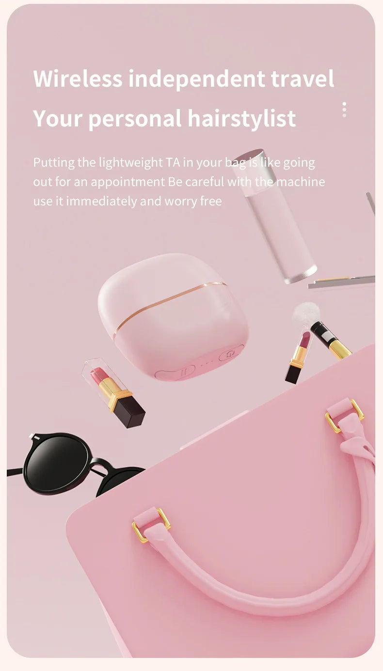 Hair Straightening Comb Portable