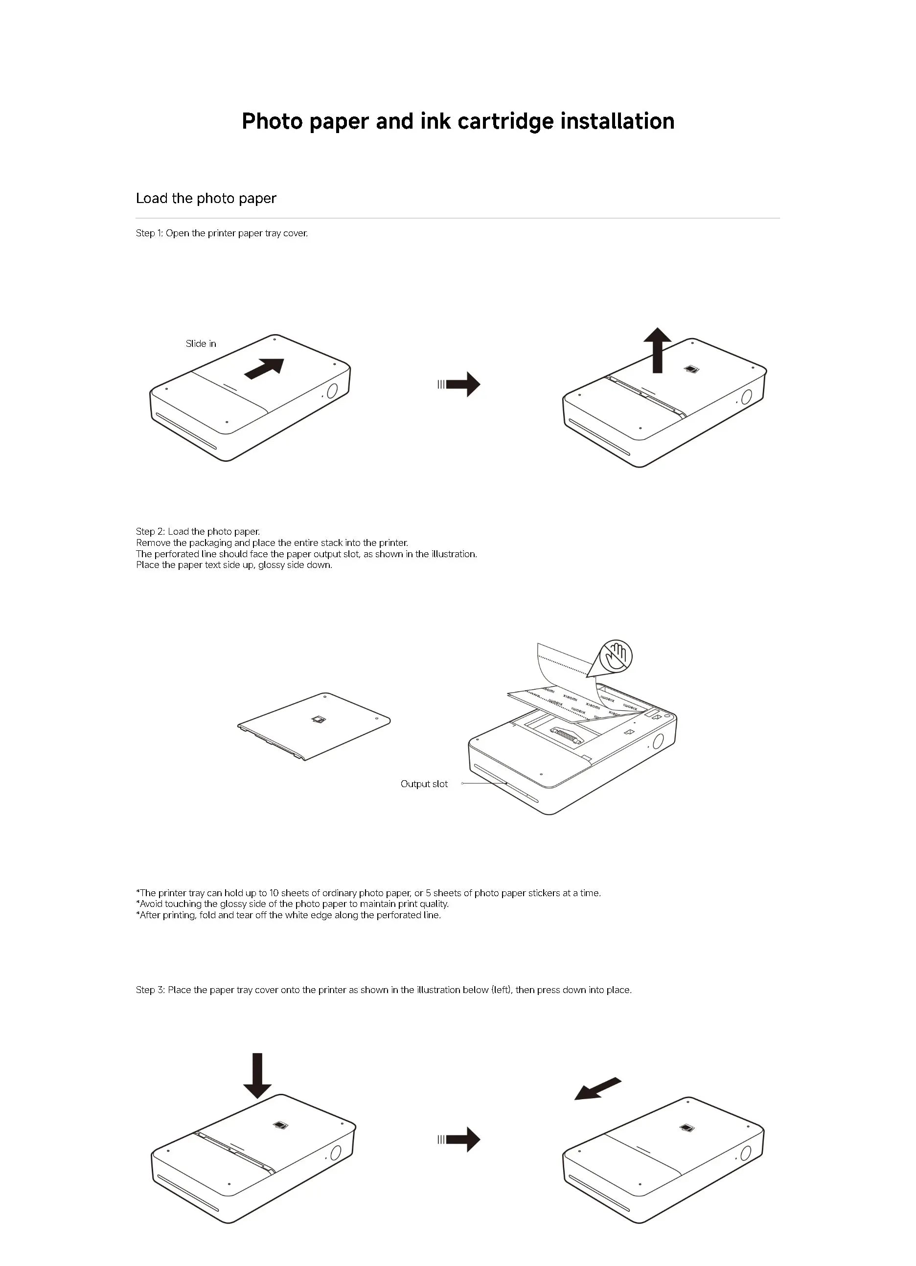 mi print 1s Accessories