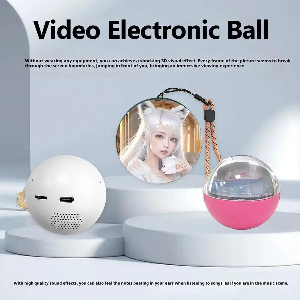 3D Video Crystal Ball DIY Memory