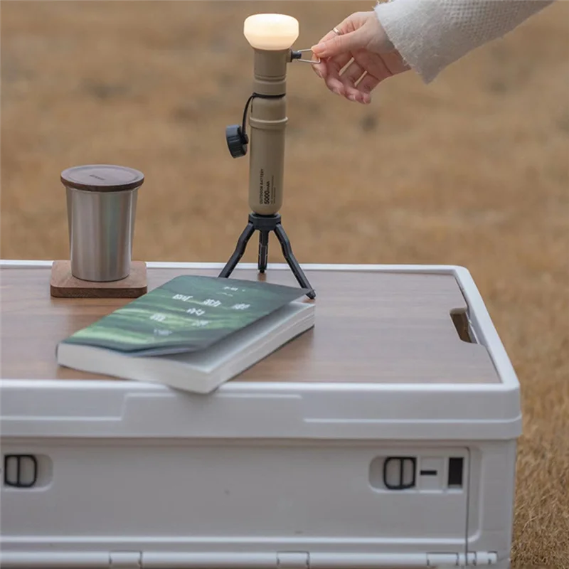 Outdoor Power Bank with Camping Light