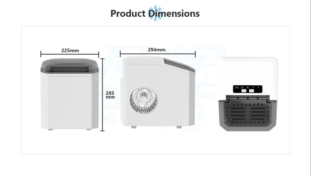1.3L portable Small ice maker