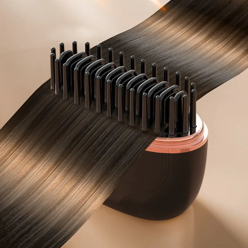 Hair Straightening Comb Portable