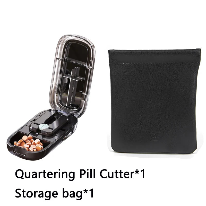 Pill cutNstore