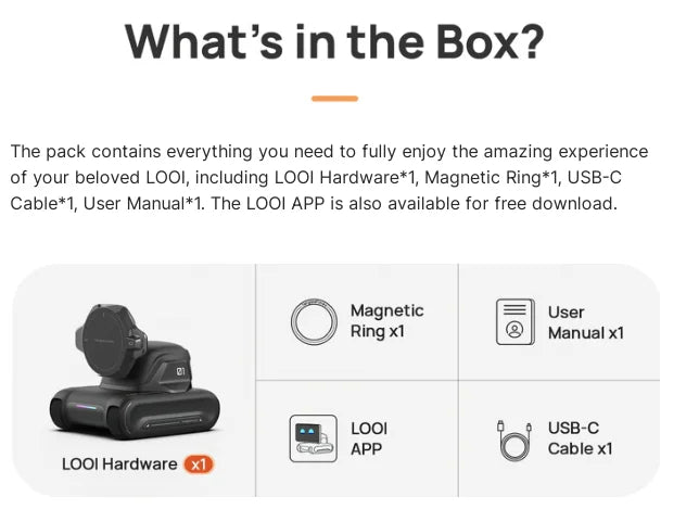 looi robot smartphone