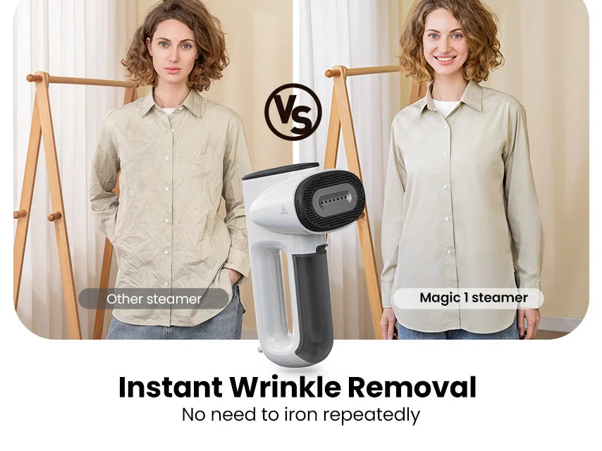 Self-Suction Vacuum Steamer