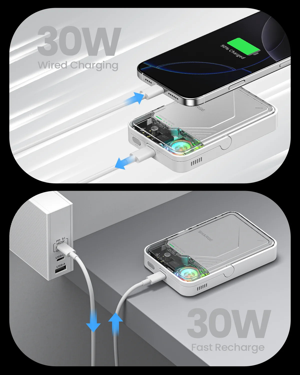 MagSafe Power Bank with Active Cooling 10000mAh