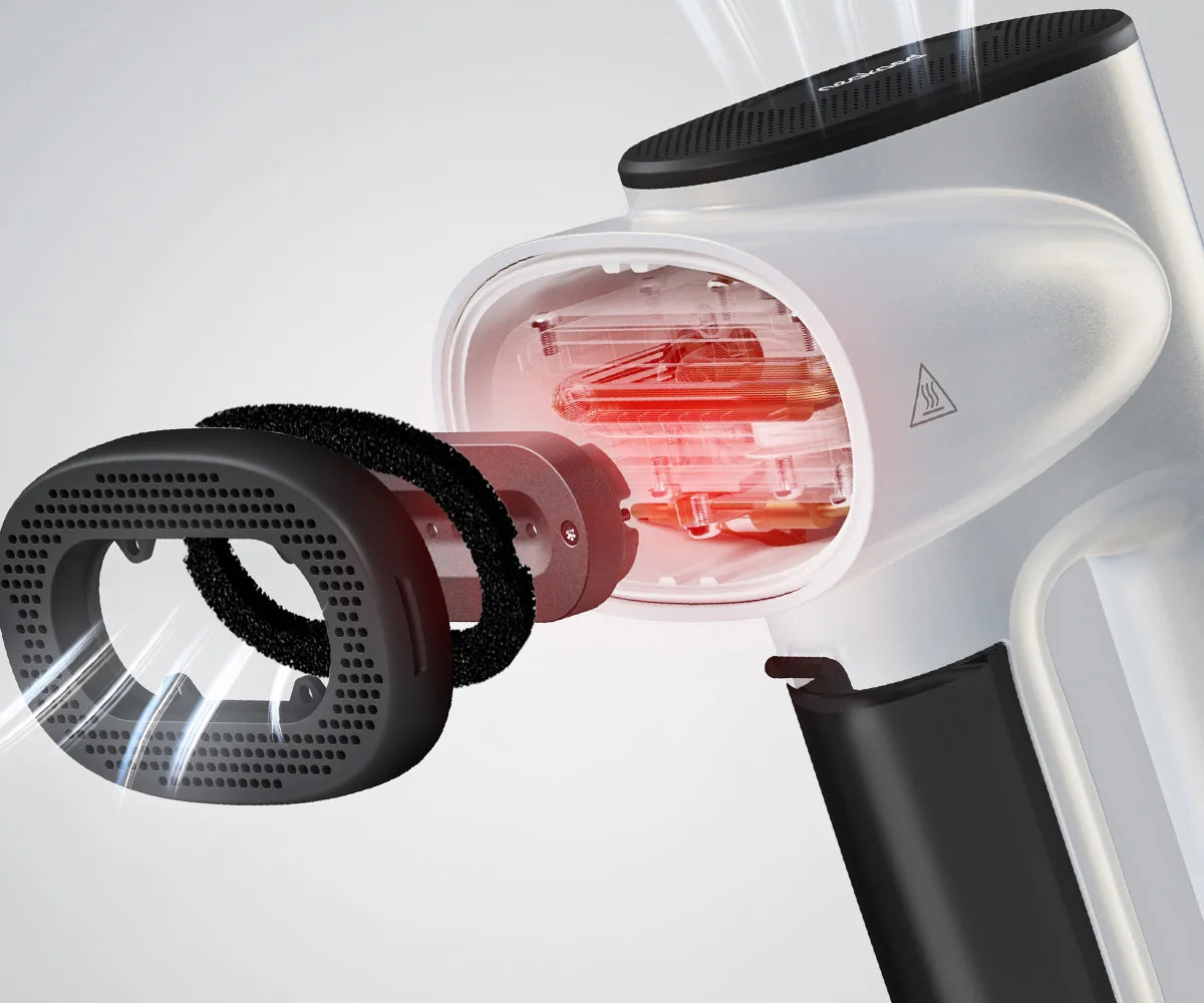 Self-Suction Vacuum Steamer