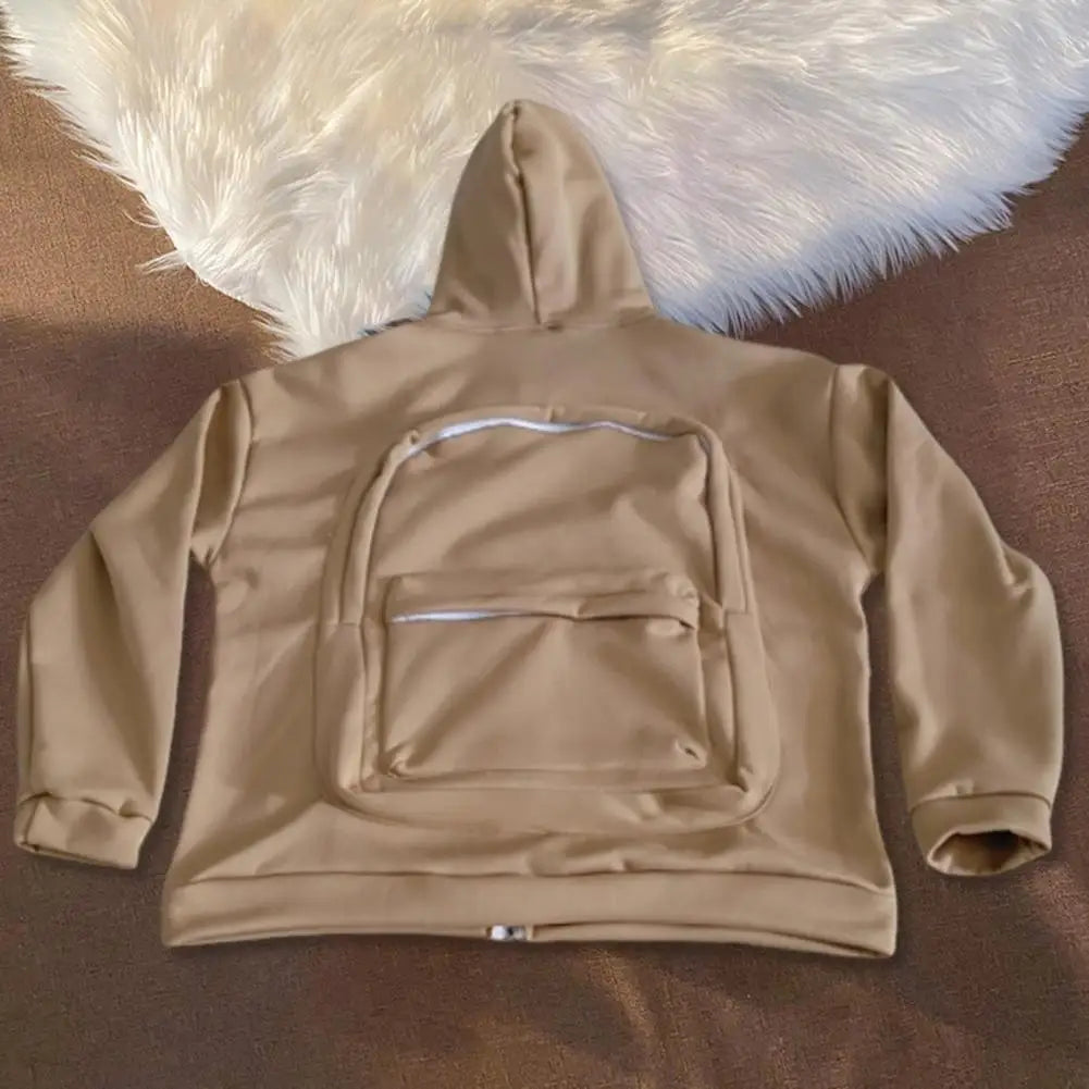 Hooded Sweatshirt with Backpack