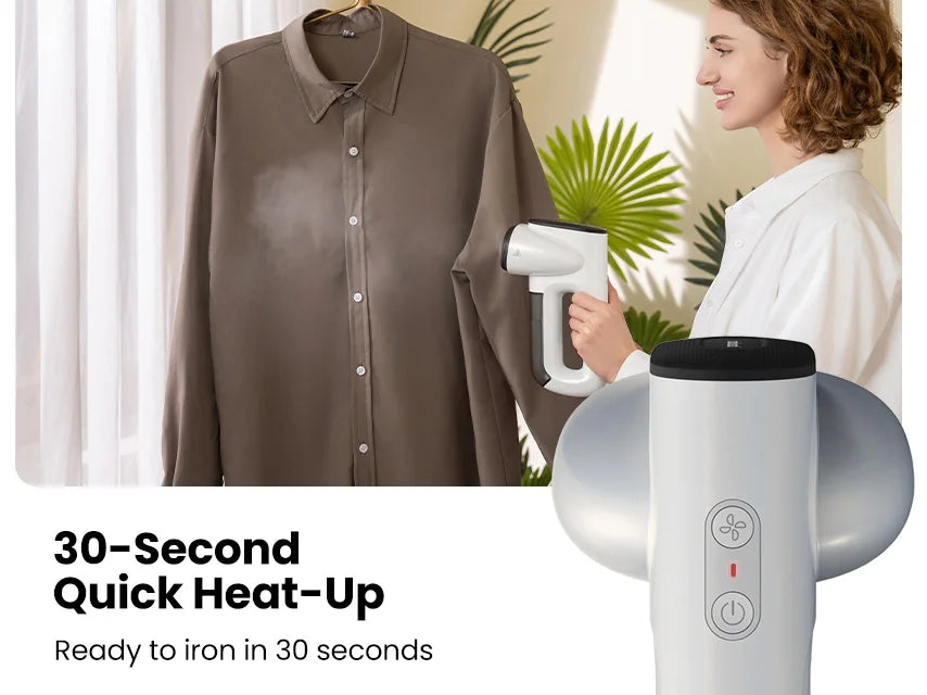 Self-Suction Vacuum Steamer