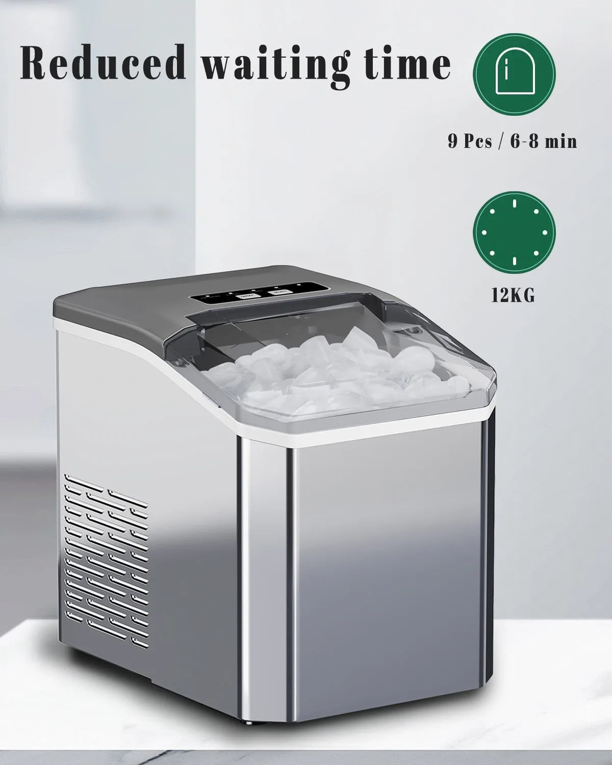 1.3L portable Small ice maker