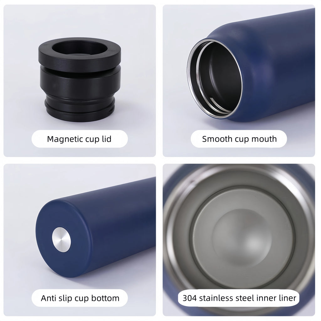 Water Mug With Magnetic Phone Holder