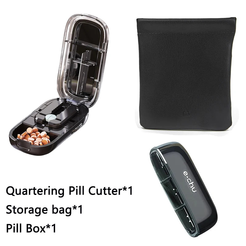Pill cutNstore