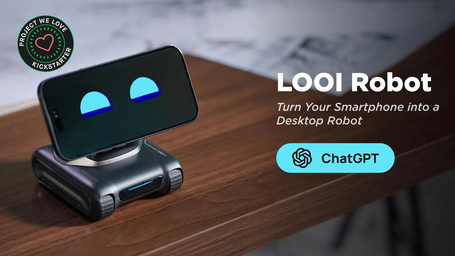 looi robot smartphone