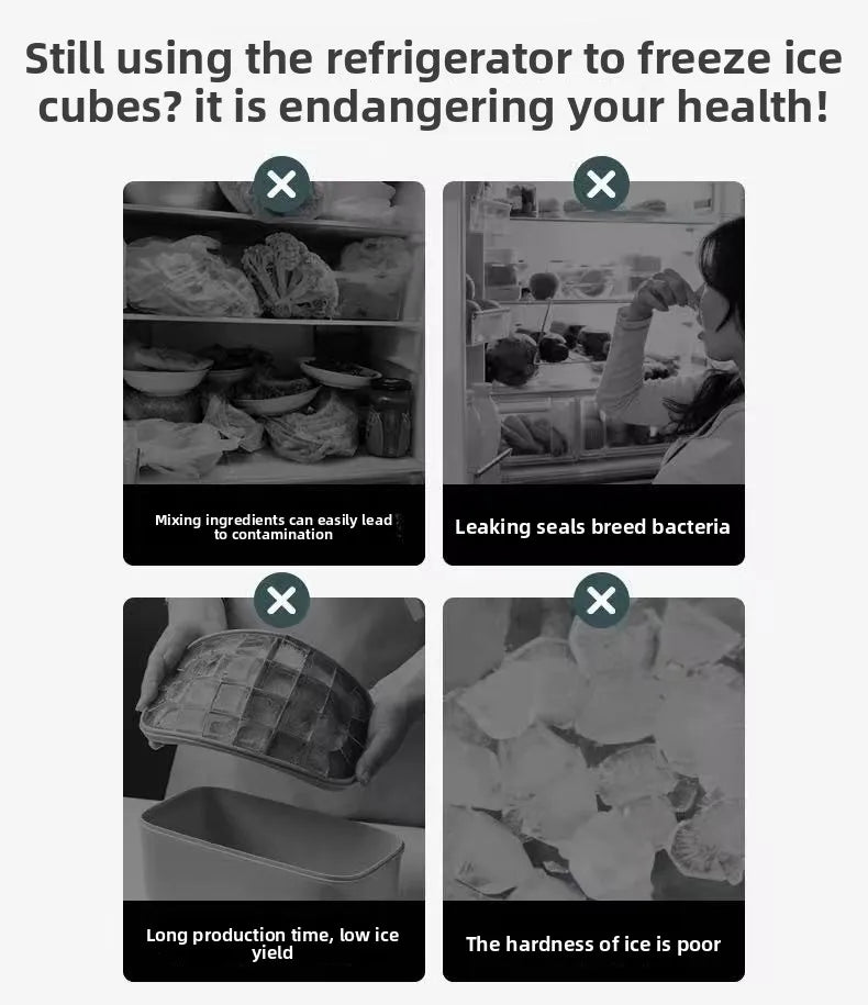 1.3L portable Small ice maker