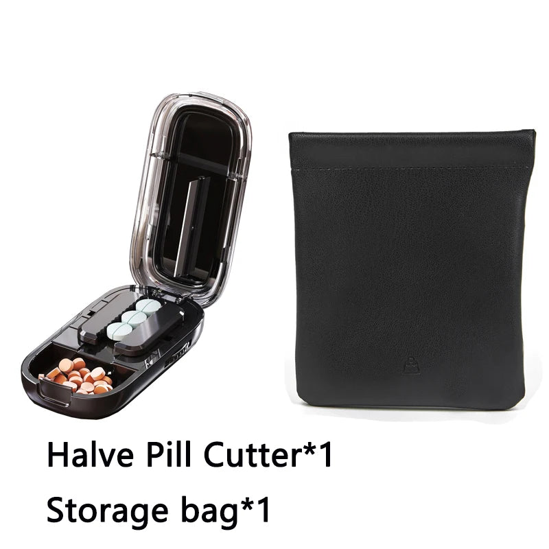 Pill cutNstore