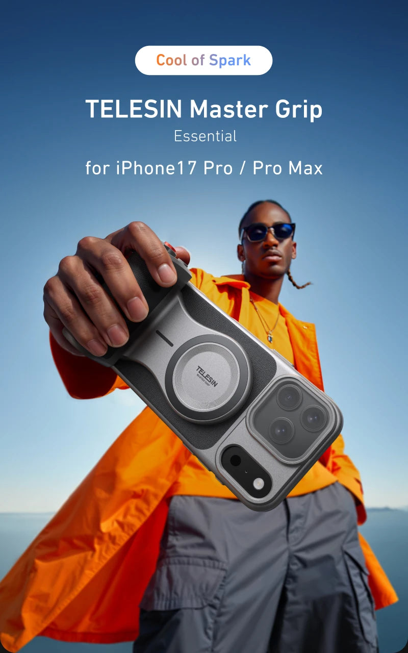 Magnetic Master Grip Kit for iPhone 17 Pro ProMax