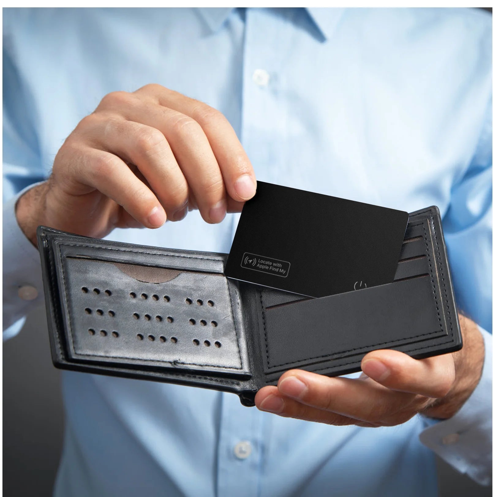 card wallet locator (rechargeable)