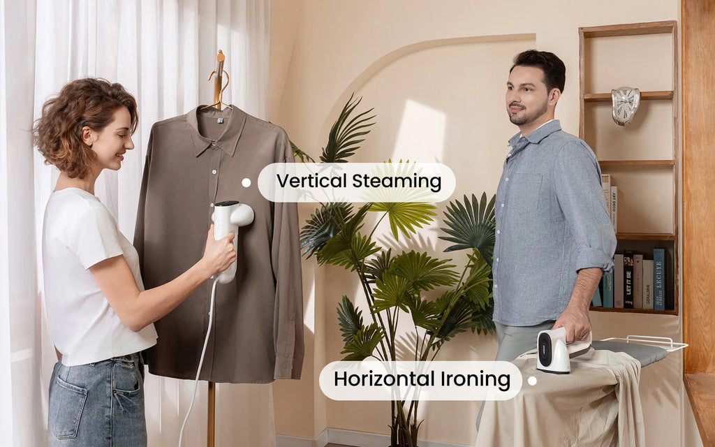 Self-Suction Vacuum Steamer